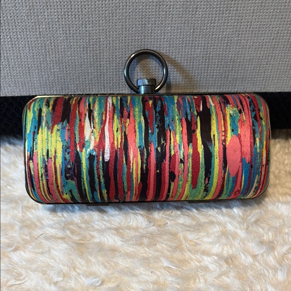 Prabal Gurung for Target Colorful Striped Clutch